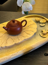 Load image into Gallery viewer, Round Lotus Duān Yán Stone Tea Tray
