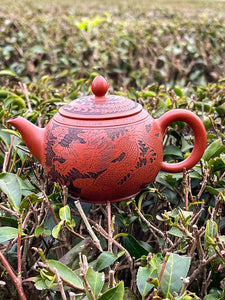 Chen Yì-Zhi The Dragon and the Phoenix Teapot | Tea Ware